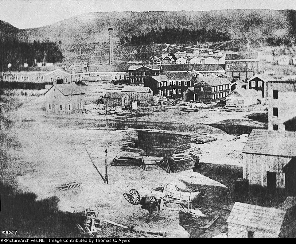 PRR Altoona Machine Shops, c. 1853